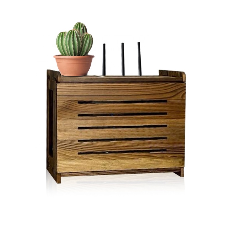 WIFI Router Shelf Storage Box Wall