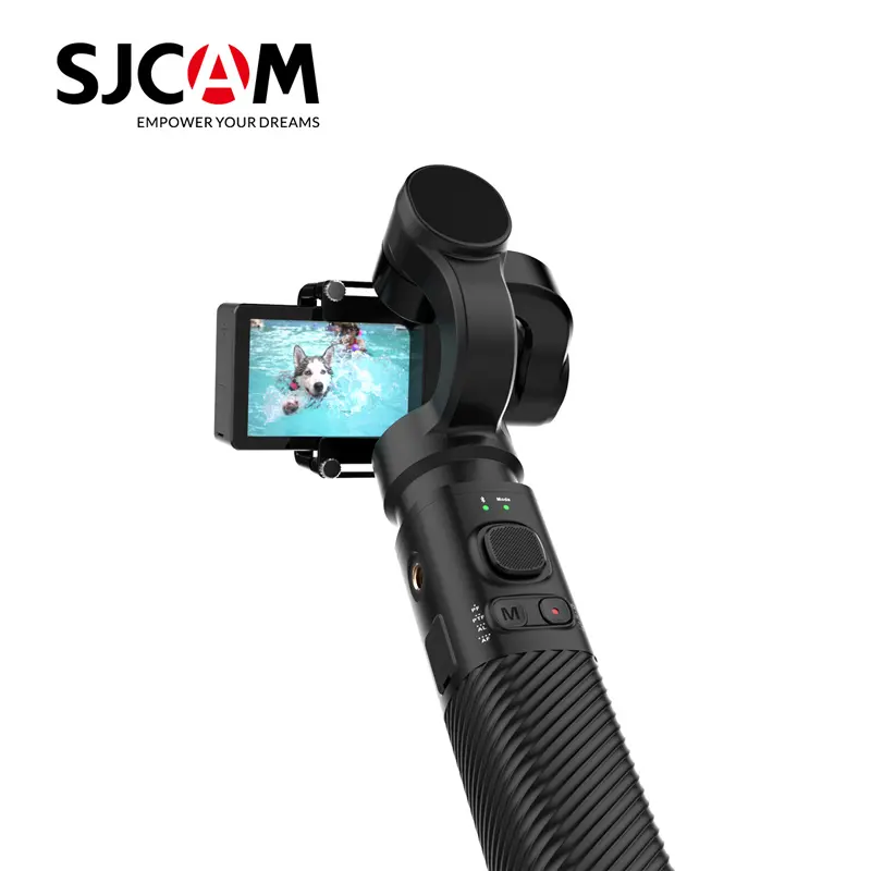 New product SJCAM handheld gimbal 2 stabilizer combo with intelligent functions support action video camera