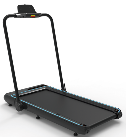 Smart Manual Incline Mini Walking Pad Fitness Household Cheap Folding Portable Flat Electric Treadmill LED Screen