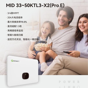 Inversor Solar Trifásico de 33KW-50KW con Wifi, Conectado a la Red, para Sistemas de Energía Solar - Product Image 4