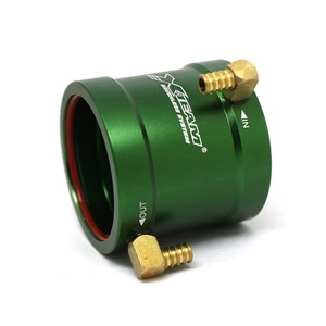 Radiateur de refroidissement à eau 36-40 pour moteur brushless de bateau RC, compatible avec les moteurs électriques brushless 3650 3660 - Product Image 1