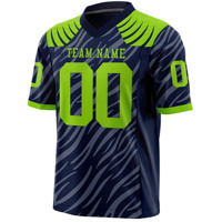 Maillots de football américain rétro cousus de qualité supérieure, grandes tailles, toutes équipes, survêtements de rugby avec rayures tigrées – Vente en gros