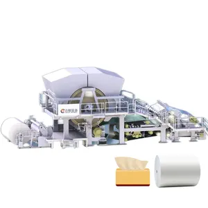 Toiletpapier Reliëf Rewinder Machine Met Kleurendruk