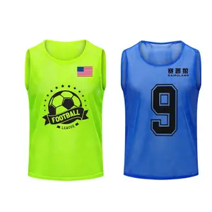 wholesale custom soccer & football training vest bibs mesh quick soccer bibs football training vest football bibs basketball