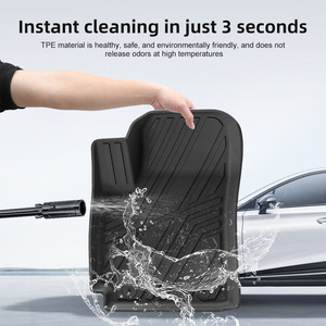 Tappetini per <span class=keywords><strong>Auto</strong></span> in TPE per Tutte le Stagioni per <span class=keywords><strong>Hyundai</strong></span> <span class=keywords><strong>KONA</strong></span> 2024, Inodore, Antiscivolo, Accessori di Protezione per Interni <span class=keywords><strong>Auto</strong></span> - Product Image 2