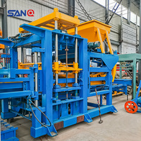 Production de 20000 blocs par jour Machine de fabrication de briques QT10-15 blocs de pavage colorés Machine de fabrication de blocs de béton