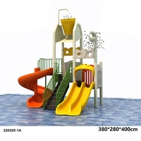 2024 nouvel équipement de parc aquatique pour enfants Offre Spéciale pour équipement de jeu aquatique utilisé toboggan de piscine