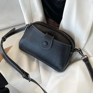 Sacs à bandoulière AndoBag pour femmes, en cuir de vache véritable, grande capacité, petit sac carré, sac à main tendance 88-160 - Product Image 2