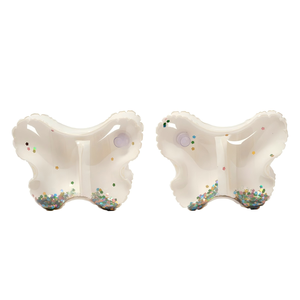 Braccialetti Gonfiabili per Bambini con Glitter, Galleggianti per Braccia, Ali d'Acqua, Ausilio per l'Allenamento al Nuoto in Piscina, per Ragazzi e Ragazze, in PVC Non Tossico - Product Image 5