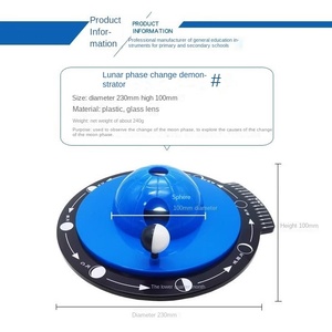 Boîte de démonstration des phases de la lune pour l'enseignement de la géographie et de l'<span class=keywords><strong>astronomie</strong></span>, instrument pédagogique, modèle en plastique - Product Image 6