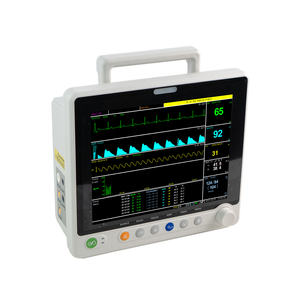 Équipement vétérinaire UTECH PM6800V Moniteur de signes vitaux multiparamètres vétérinaires avec écran de grande taille de 15 ''alimenté par batterie - Product Image 5