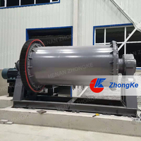 Tanzanie Broyage à sec humide Petite machine d'extraction par pulvérisation Broyeur à boulets horizontal en or utilisé pour la poudre de pierre de ciment