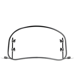 Pare-brise universel pour scooter, transparent en Pmma, pliable, haute définition, résistant à l'usure, pour la rénovation de véhicules électriques - Product Image 4