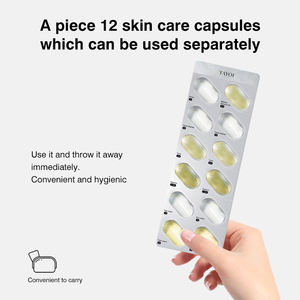 ऑल-इन-वन फेस केयर कैप्सूल पैकेजिंग ऑन-द-गो ब्राइटनिंग फेस सीरम टोनर क्रीम त्वचा देखभाल सेट - Product Image 3