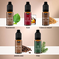 Coffret Cadeau d'Huiles Essentielles de Cèdre 100% Pures OEM 10ml*6 pour Diffuseurs, Distillées à la Vapeur, Écologiques, Relaxantes, Massage et Aromathérapie