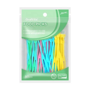 <span class=keywords><strong>Mini</strong></span> Phim Hoạt Hình Torune Bento Dùng Một Lần Flatware Bộ Thân Thiện Với Môi Bền Vững Nhựa <span class=keywords><strong>Fork</strong></span> Picks Cho Trẻ em' Đồ Ăn Nhẹ Món Tráng Miệng - Product Image 6