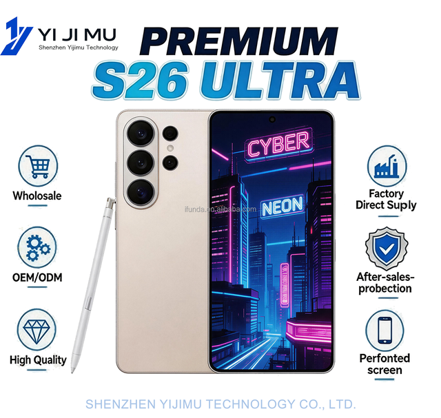 16G+1TB the Best Price 2026 New 5G Smartphone S26 ultra FULL Screen 7.3 Inch Global 5G Phones Dual-SIM  Built-in Pen 108MP LTE