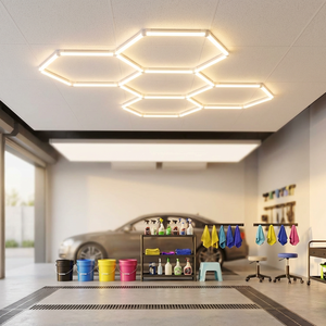 <span class=keywords><strong>Ismart</strong></span> Professional Factory Ofrece Luces LED Hexagonales para Talleres, Luces para Garajes y Luces para Detallado de Automóviles - Product Image 1
