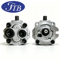 Pompe à engrenages hydraulique Kayaba ZAX55 FTB 172458-73100 pour système hydraulique d'excavatrice Yanmar, pièce de rechange OEM haute précision