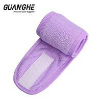 Nouveau fabricant Bandeau de spa Bandeau de maquillage Bandeau de lavage du visage pour les femmes avec logo personnalisé