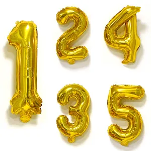 בסיטונאות שמח 49 יום הולדת באנר-שמח יום הולדת מספר בלון מסיבת חתונת שלב קישוט בלון באנר 32 אינץ מספרים לסכל בלון