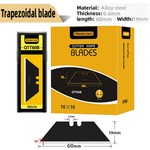 Sk2 thép carbon hình thang cắt lưỡi dao gấp phụ kiện tùy chỉnh OEM hỗ trợ - Product Image 6