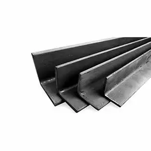 Cina fabbricazione barra angolare in acciaio ad angolo di carbonio in ferro nero e argento Q235B/Q355B