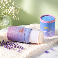 Kemasan Tabung Kertas Lip Balm Deodoran Kardus Grosir, Tabung Putar untuk Body Butter, Lotion Bar 30 ml