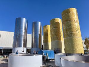 Réservoir de refroidissement du lait cru en acier inoxydable de qualité <span class=keywords><strong>alimentaire</strong></span> 80000L pour ferme laitière - Product Image 6