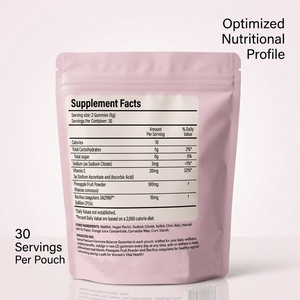 Gomitas Probióticas con Extracto de Piña de Marca Privada OEM ODM para Mujeres con Bacillus Coagulans y Vitamina C para el Bienestar Femenino - Product Image 5