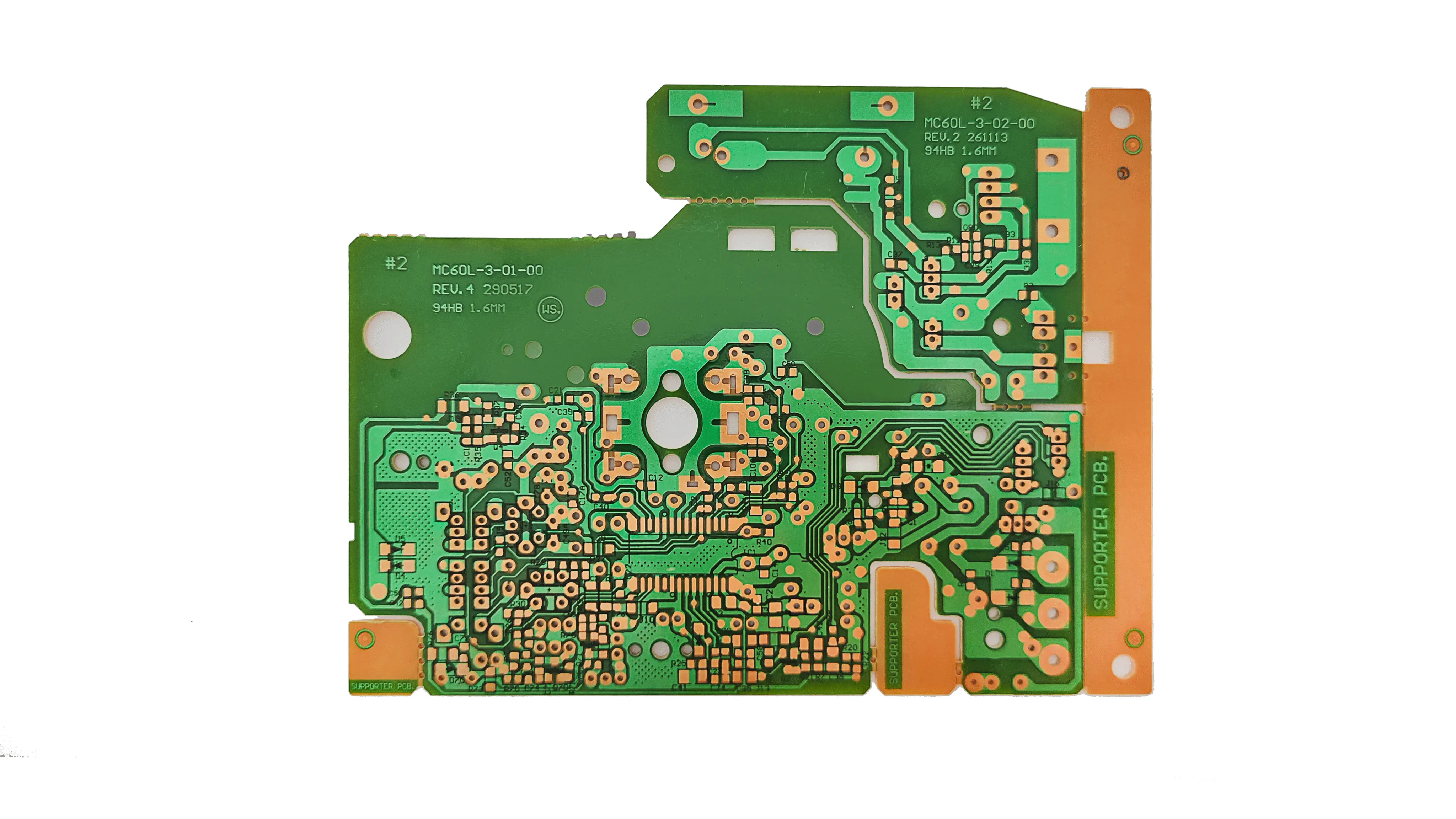 Circuito stampato stampato PCB singolo lato prodotto OSP Surface circuit board per la produzione di circuiti elettronici