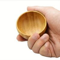 Petit bol mélangeur de masque en bambou écologique avec cuillère à spatule