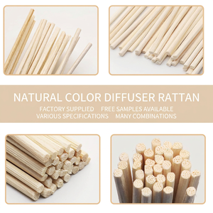 Bâtonnets diffuseurs en rotin naturel, bambou, durables, 3 mm, 3,5 mm, pour diffuseur à bâtonnets - Product Image 4