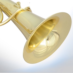 Corno Baritono Professionale con Tre Valvole Piatta - Strumento a Fiato in Ottone Premium per Concerti e <span class=keywords><strong>Orchestra</strong></span> - Product Image 5