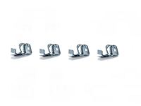 Kit de frein à disque TW neuf 13446 avec jeu de clips de frein, remplacement, garantie 1 an, compatible avec tous les modèles