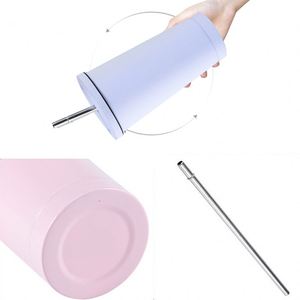 Vaso Térmico de Lujo al por Mayor en Oro Rosa con Popote, Logotipo Personalizado, Recubrimiento de Lujo, Aislamiento al Vacío, Acero Inoxidable, Taza para Coche, Metal Negro - Product Image 5