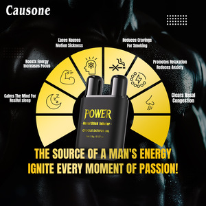 Inhalateur Nasal Double Chambre aux Graines de Menthol, Huile Essentielle 100% Pure de Qualité Aromathérapie, Barre Énergisante, Rafraîchit l'esprit, Idéal pour les longues nuits - Product Image 2