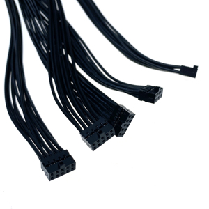 سلك توصيل مخصص بـ 10 أسنان وخطوة 2.54 مم من نوع دوبونت أسود للوحات التحكم الصناعية PCB - Product Image 5