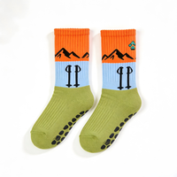 Chaussettes de course pour enfants en gros – Modèle mi-mollet pour garçons et filles, antidérapantes, en coton biologique peigné, tricotées, anti-humidité, anti-odeur, anti-bactériennes