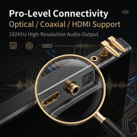 Lecteur multimédia en streaming Hi-Fi pour la maison, Android, avec écran de 14 pouces pour la voiture, logiciel de réglage domestique, HDMI, optique, coaxial