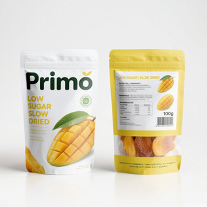 Tùy chỉnh in <span class=keywords><strong>Ziplock</strong></span> tái sử dụng đứng lên túi dứa đào xoài đông lạnh trái cây sấy khô bao bì túi Mylar - Product Image 5