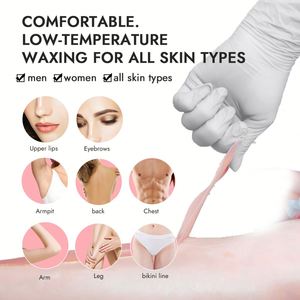 Marque privée 100g Rose citron amour coeur cire haricots épilation indolore perles de cire dure pour l'épilation du corps - Product Image 3