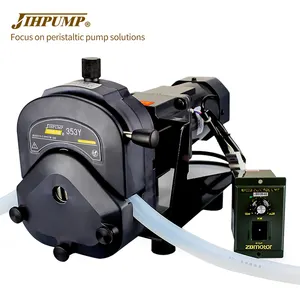 Jihpump 353yx/Jlt Yz35 110V 220V 230V 8L Grote Flow Speed Control Vloeibare Doseren Industriële Peristaltische pomp