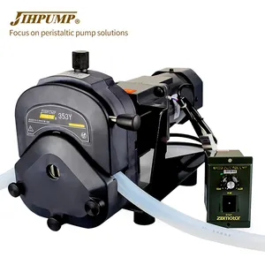 Jihpump 353yx/jlt yz35 110v 220v, 230v 8l bomba de fluxo grande, controle de velocidade, doagem líquida, bomba industrial peristaltica