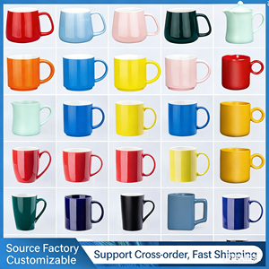 Mug vierge en gros, émail coloré, revêtement par sublimation thermique, logo personnalisé, publicitaire, résistant aux hautes températures, compatible micro-ondes - Product Image 3