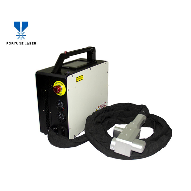 Backpack Laser Cleaning Machine Paint Grease Classic Car Rebuild Dust on Different Materials 50w 100w Plus Laser Cleaner