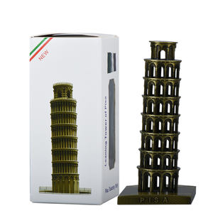 Vente en gros <span class=keywords><strong>de</strong></span> cadeaux <span class=keywords><strong>de</strong></span> souvenirs <span class=keywords><strong>de</strong></span> ville d'Italie modèle <span class=keywords><strong>de</strong></span> bâtiment célèbre modèle <span class=keywords><strong>de</strong></span> <span class=keywords><strong>tour</strong></span> penchée <span class=keywords><strong>de</strong></span> <span class=keywords><strong>Pise</strong></span> en métal 3d pour l'artisanat pour la décoration intérieure - Product Image 3
