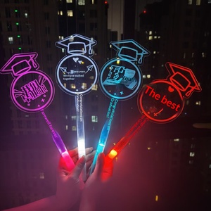 Bâton lumineux LED en acrylique à télécommande, personnalisable, pour Halloween, <span class=keywords><strong>anniversaire</strong></span>, Nouvel An – Nouveautés très demandées - Product Image 2