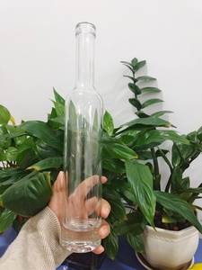 Chai Trong Suốt Trực Tiếp Từ Nhà Máy Chai Thủy Tinh Siêu Đá Lửa Hình Tròn 700Ml 750Ml Chai Rượu Whisky Rượu Mạnh Rượu Rum Gin - Product Image 3