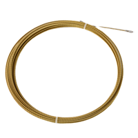 Dispositif de filetage universel 4mm d'épaisseur 10m de Long ressort haute élasticité outil de traction de corde avec extracteur de câble de plomb de poulie